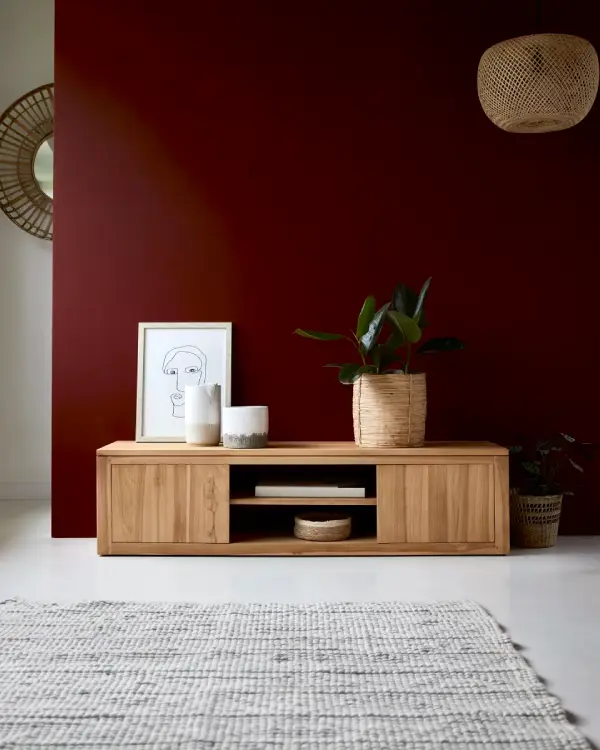 Mueble de tv teca basil 140 - Tikamoon