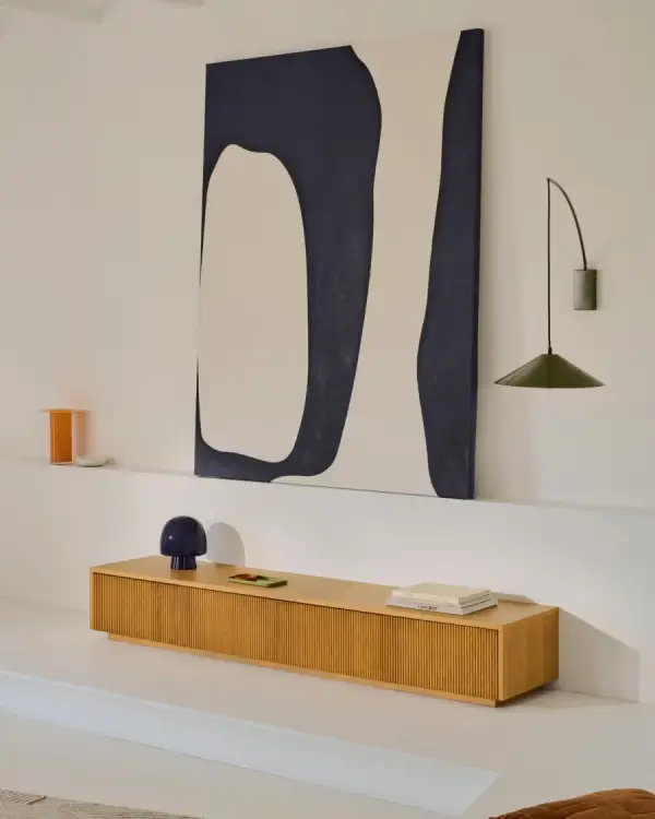 Mueble tv madera roble 200 - Kave Home