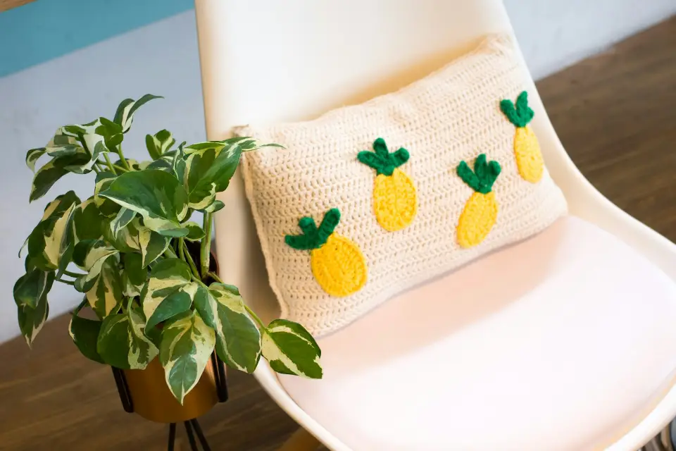 cojines-hechos-en-crochet cojin hecho en crochet
